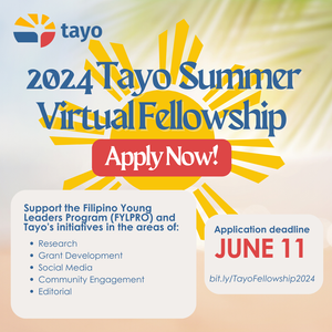 Tayo 2024 Fellowship Applications Now Open