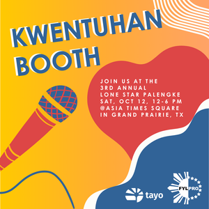 Event: Kwentuhan Booth at Lone Star Palengke - Oct. 12 - Dallas-Fort Worth Area